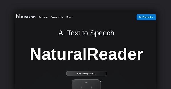 Phần mềm tạo giọng nói từ văn bản tự nhiên Natural Reader