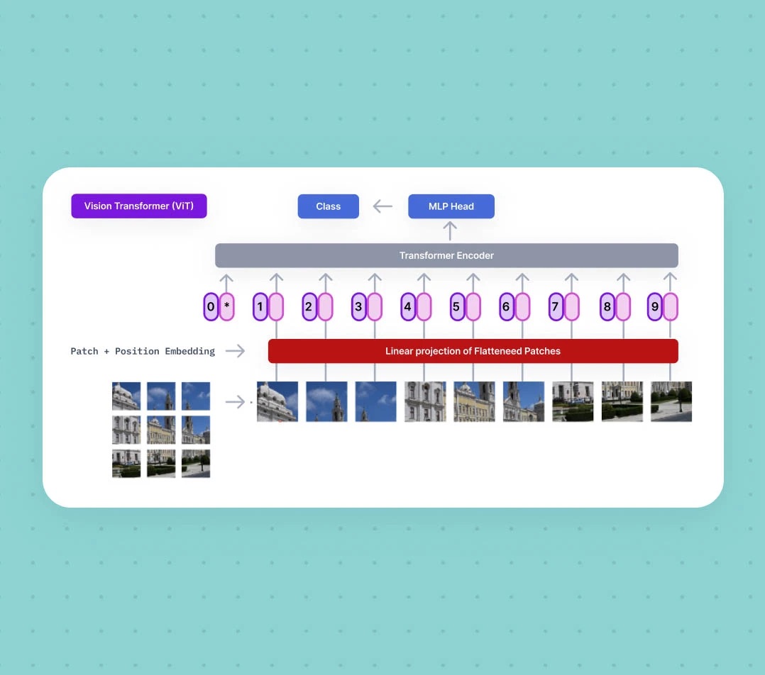 Cơ chế hoạt động của Vision Transformer